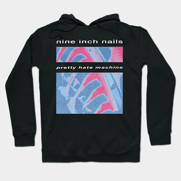 nin band Hoodie by meantibrann